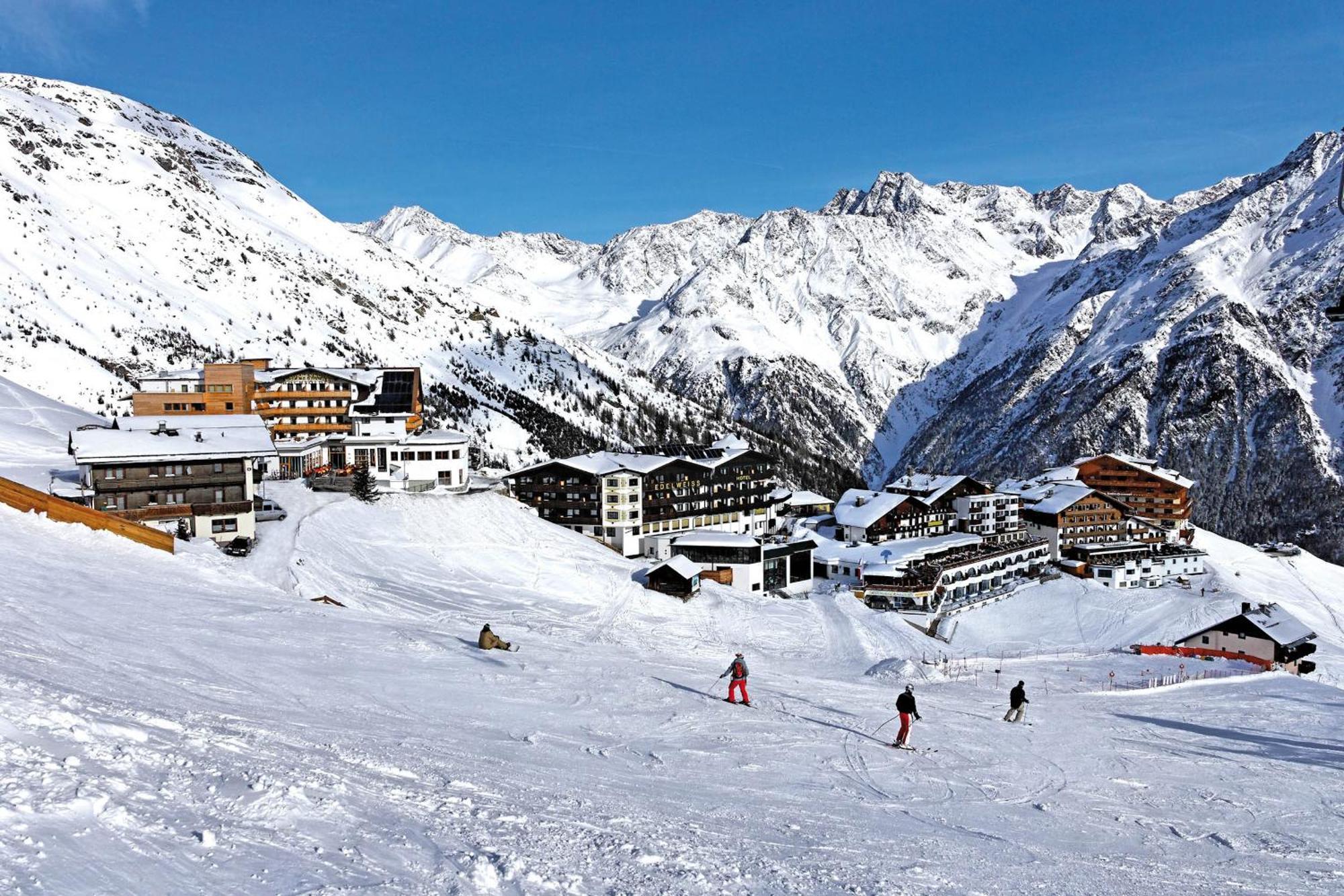 Hotel Edelweiss Hochsoelden Superior Sölden Exterior foto